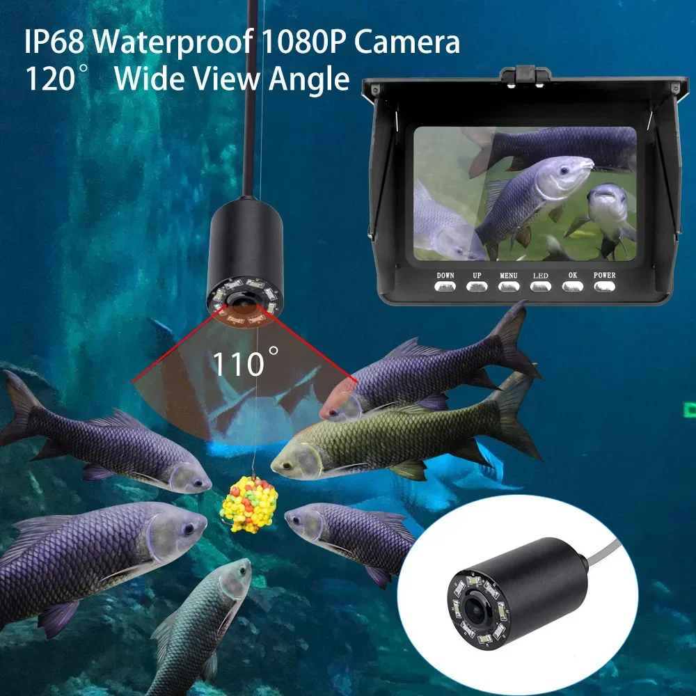 Fish Finder 5.0 Inch LCD Displ - Fishing Camera avis et prix
