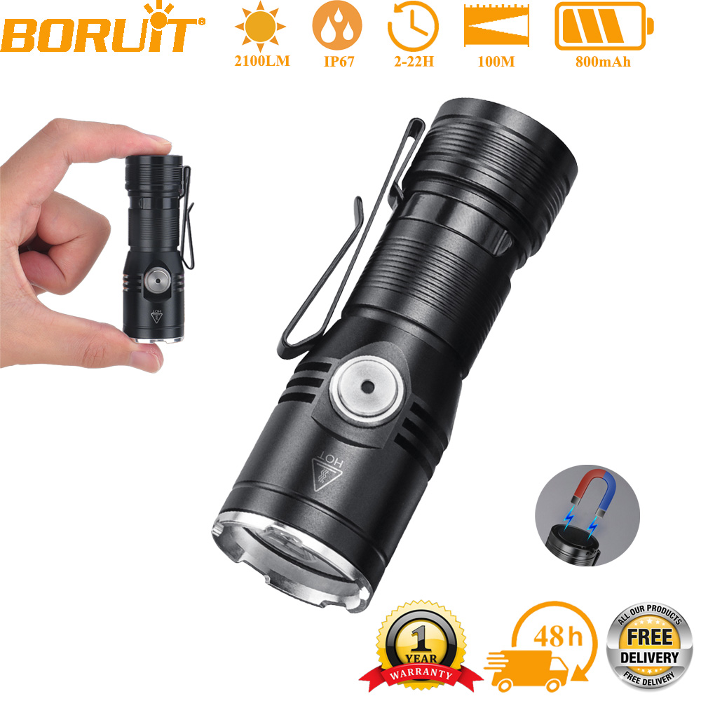 BORUiT ET15 EDC Flashlight Ult - Fish Finder Battery avis et prix