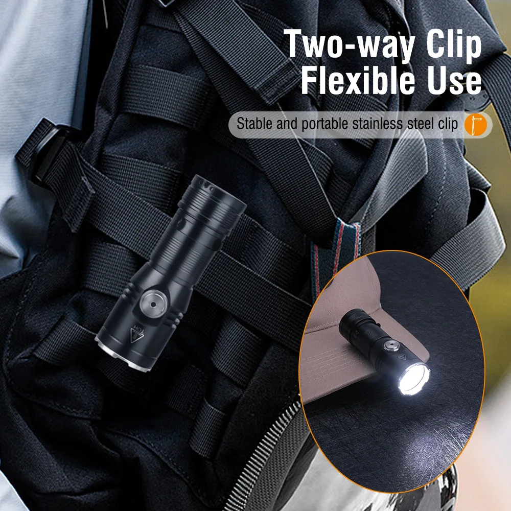 BORUiT ET15 EDC Flashlight Ult - Fish Finder Battery avis et prix