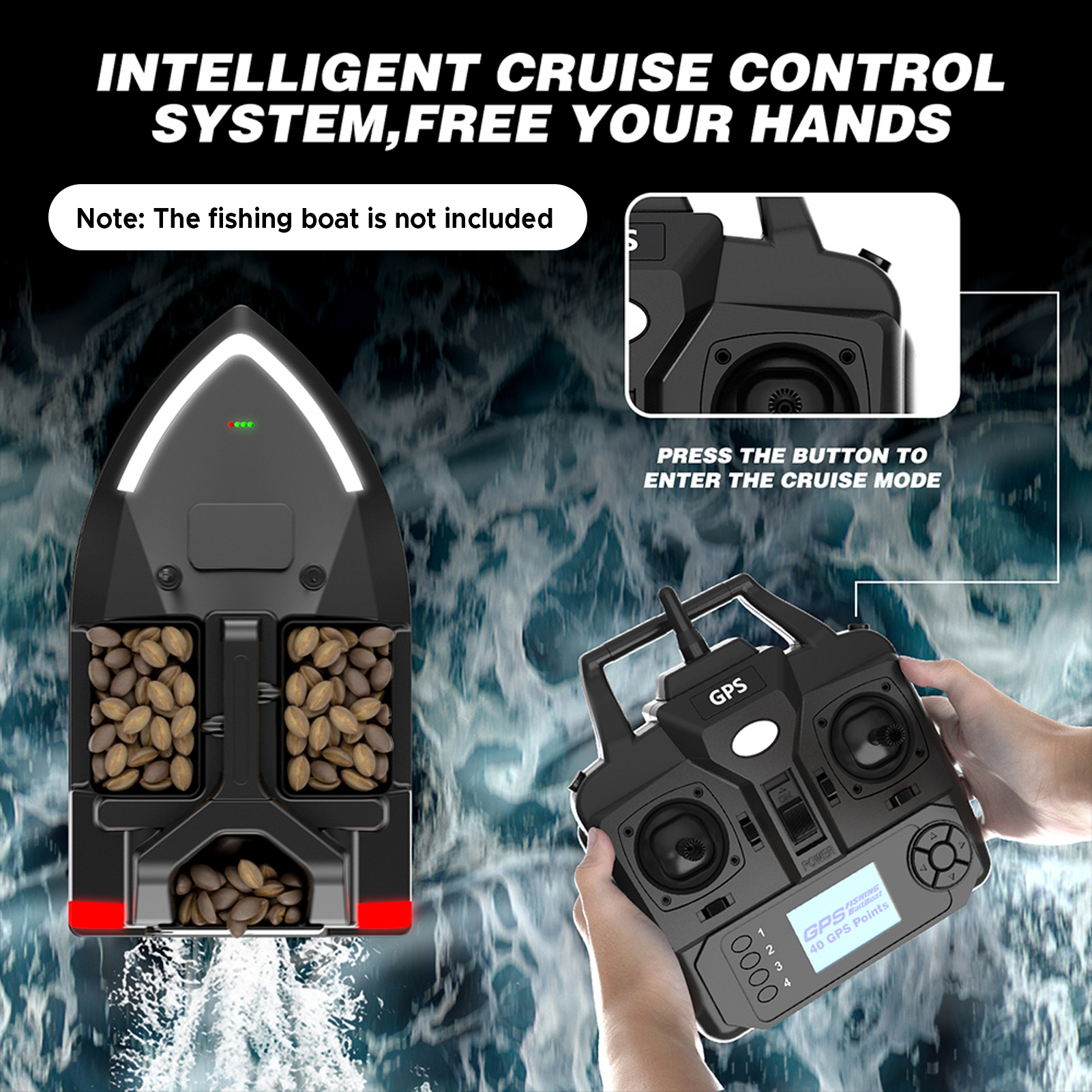 Remote Control for V020 GPS Fi - Fishing Gps avis et prix