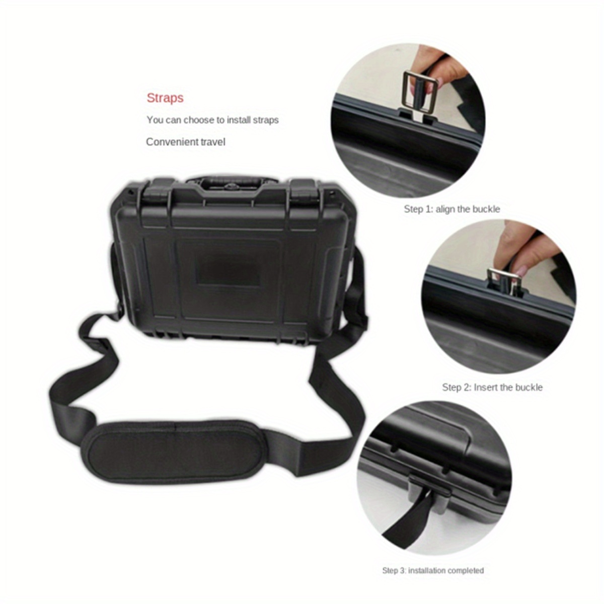 1pc Waterproof Hard Carry Case - Fish Finder Case avis et prix