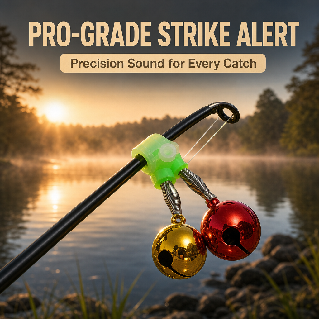 Fishing Bite Alarm Bell Metal  - Bite Indicator avis et prix