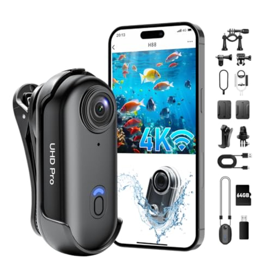 4K Action Camera for Cycling H - Fishing Camera avis et prix