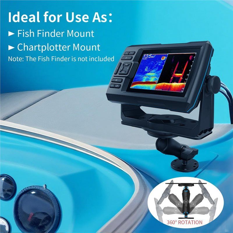 AA90-Aluminum Fish Finder Moun - Fish Finder Case avis et prix