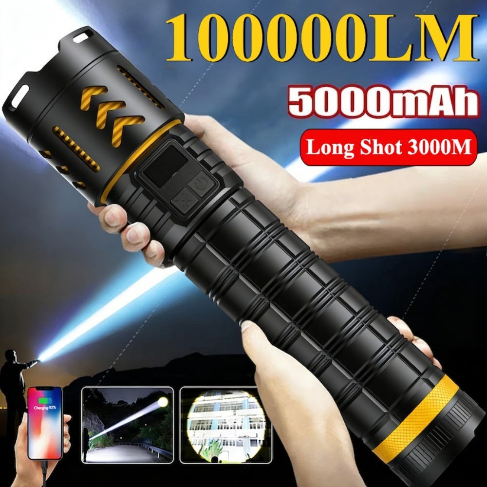 High Power LED Flashlight Zoom - Fishing Light avis et prix