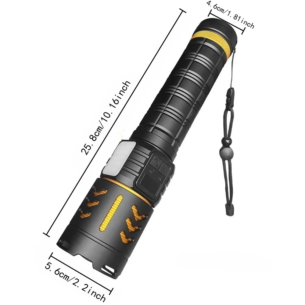 High Power LED Flashlight Zoom - Fishing Light avis et prix