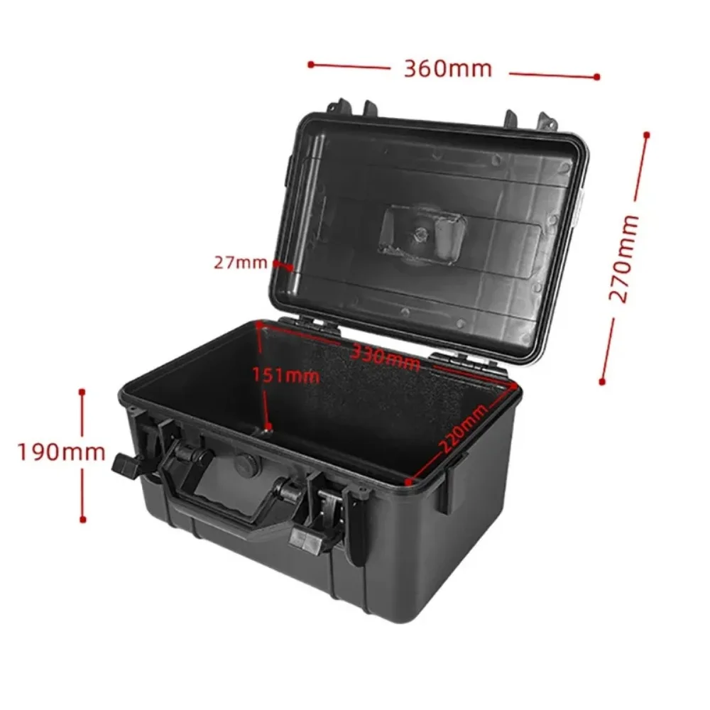 Plastic Tool Box Storage Large - Fish Finder Case avis et prix