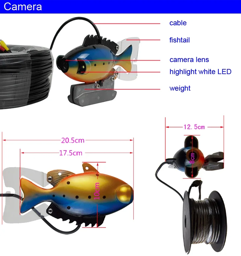 SY801 Full Waterproof Underwat - Fish Finder Case avis et prix