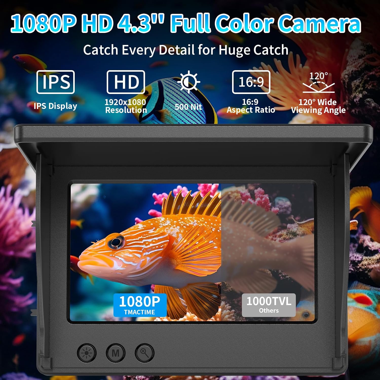 Portable Fish Depth Finder Wat - Fish Finder Portable avis et prix