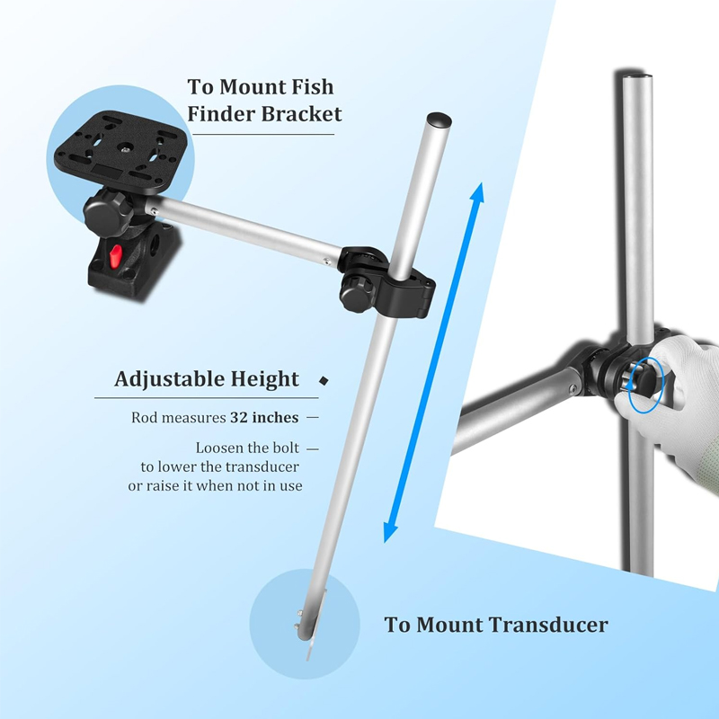 360° Rotation ,Marine Fish Fin - Fish Finder Transducer avis et prix