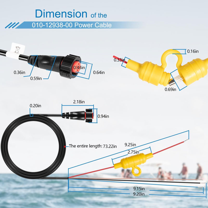 010-12938-00 Boat Power Cable  - Fish Finder Cable avis et prix