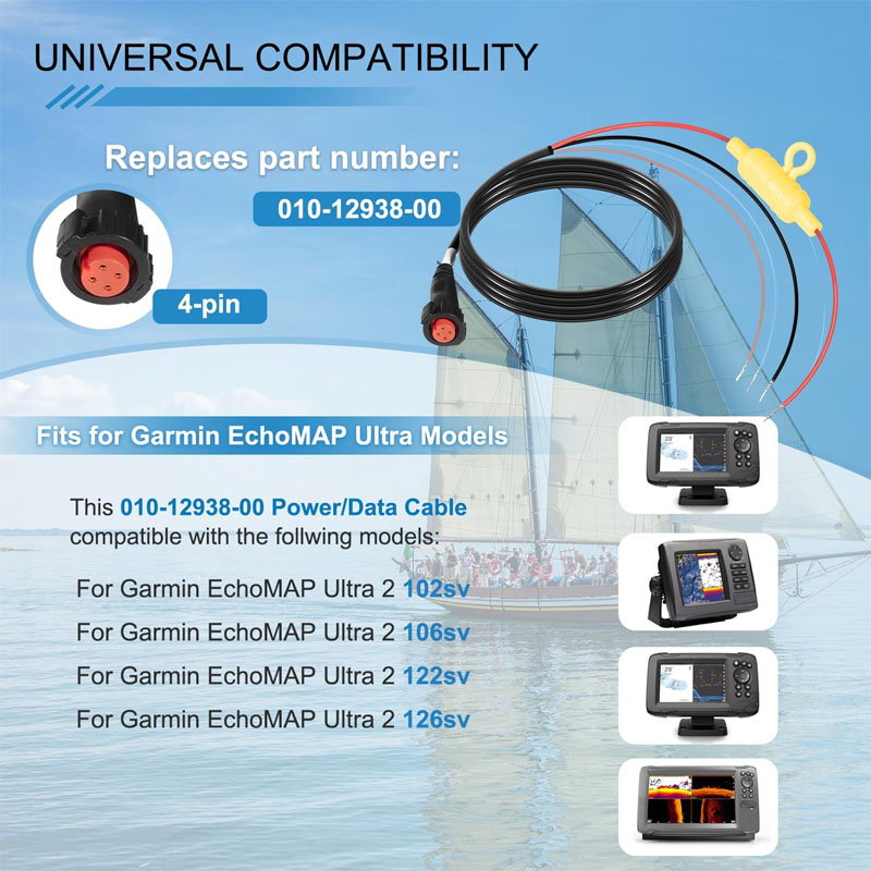 010-12938-00 Boat Power Cable  - Fish Finder Cable avis et prix