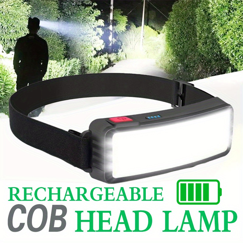 Powerful COB LED Headlamp Type - Fish Finder Battery avis et prix