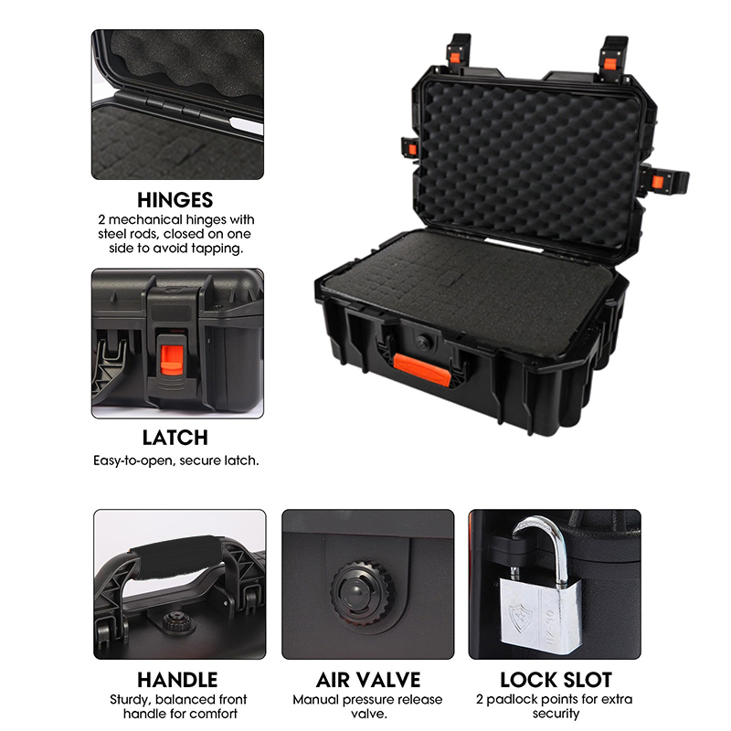 Pre Cut Foam Hard Case Waterpr - Fish Finder Case avis et prix