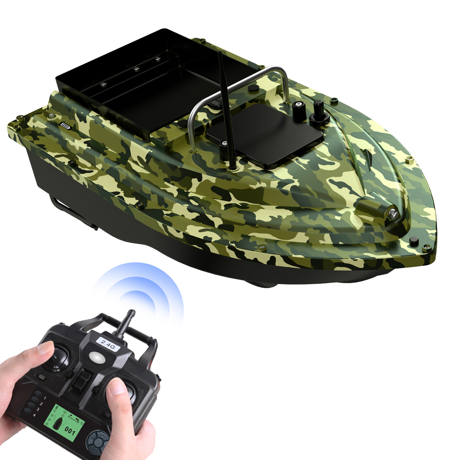 D16E GPS Fishing Bait Boat wit - Fishing Gps avis et prix