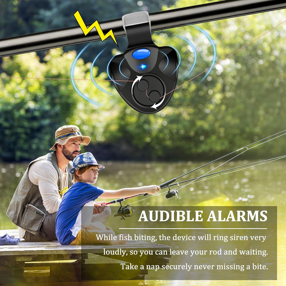 Carp Fishing Clip Set Rod Elec - Fish Finder Portable avis et prix