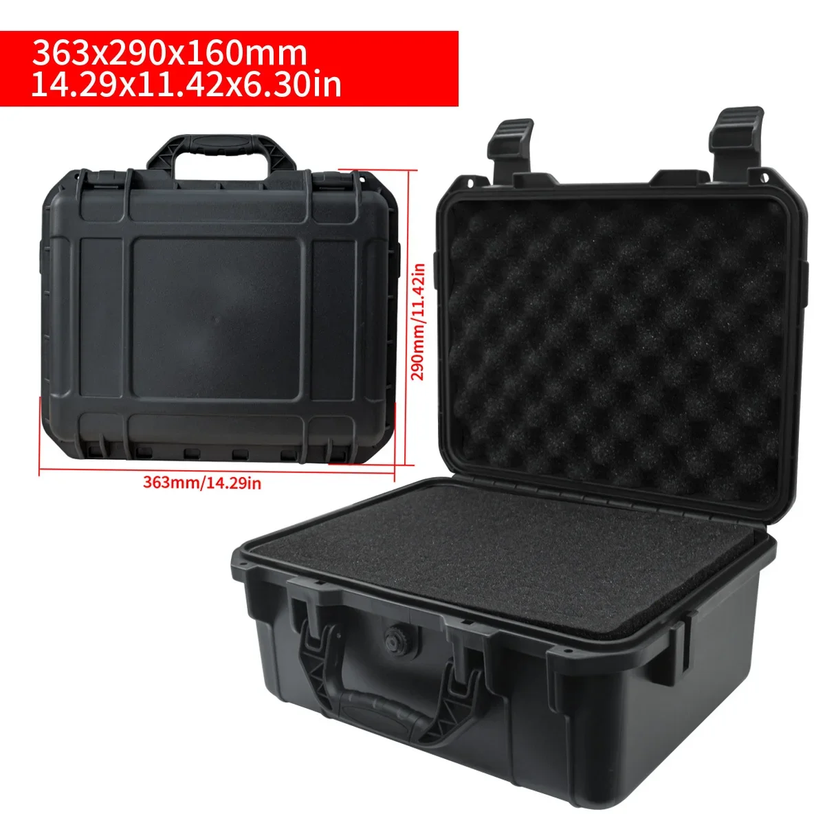 1 portable toolbox with pre cu - Fish Finder Case avis et prix