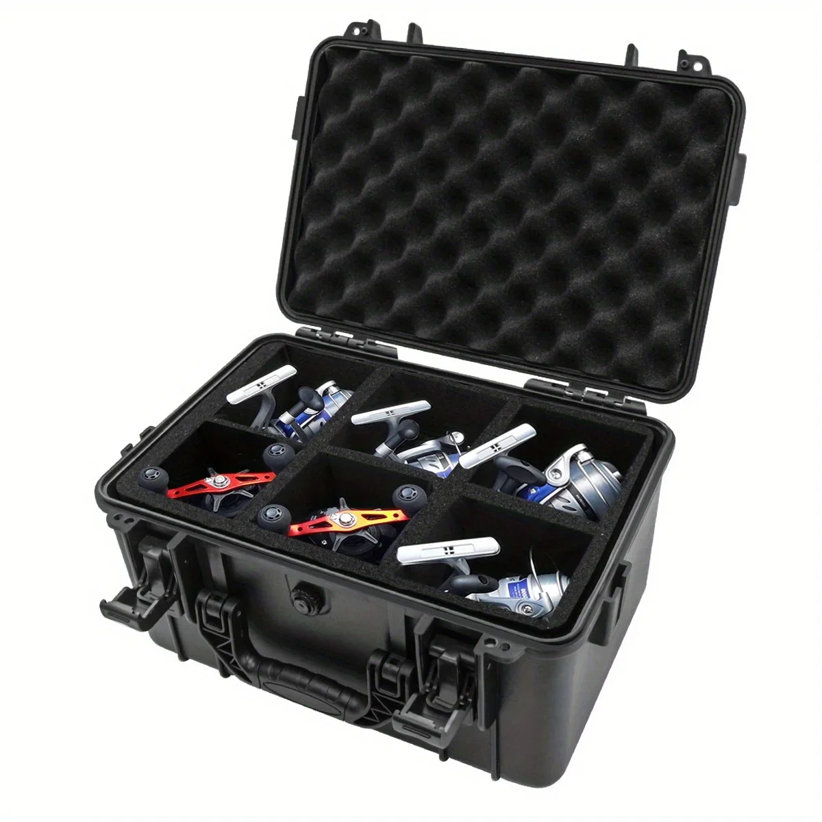 1 portable toolbox with pre cu - Fish Finder Case avis et prix