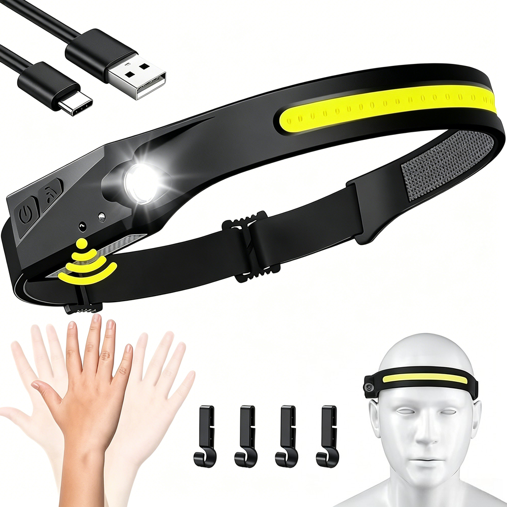 Sensor Headlamp LED Head Flash - Fish Finder Battery avis et prix