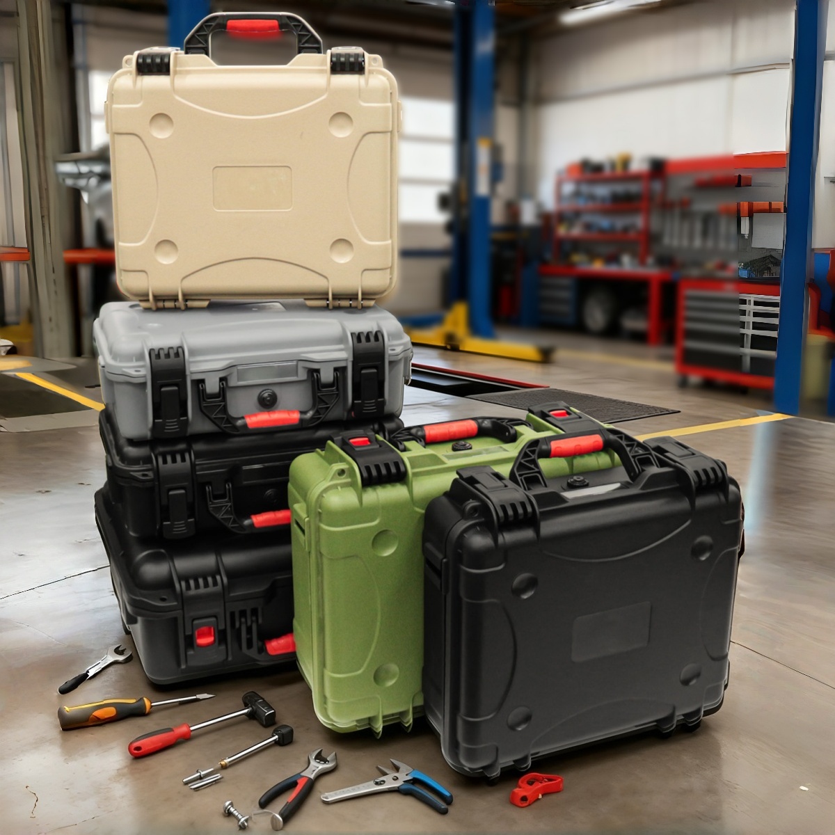 Portable Tool Box with Shock - - Fish Finder Case avis et prix