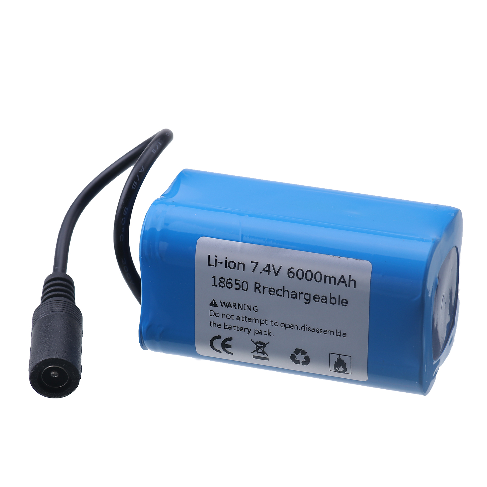 Li-ion 6000mAh 7.4V 2S1P Batte - Fish Finder Charger avis et prix